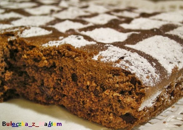 Czekoladowe ciasto Czekoladowe ciasto z blachy 2