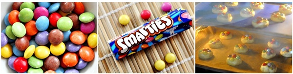 ciasteczka ze smarties